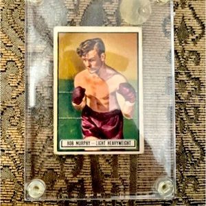 Bob Murphy boxing card